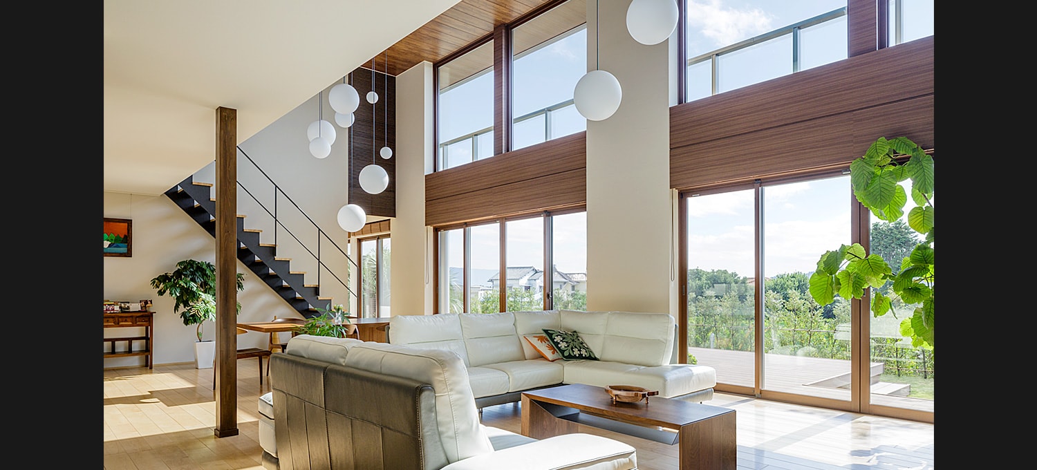 空を感じる家　01