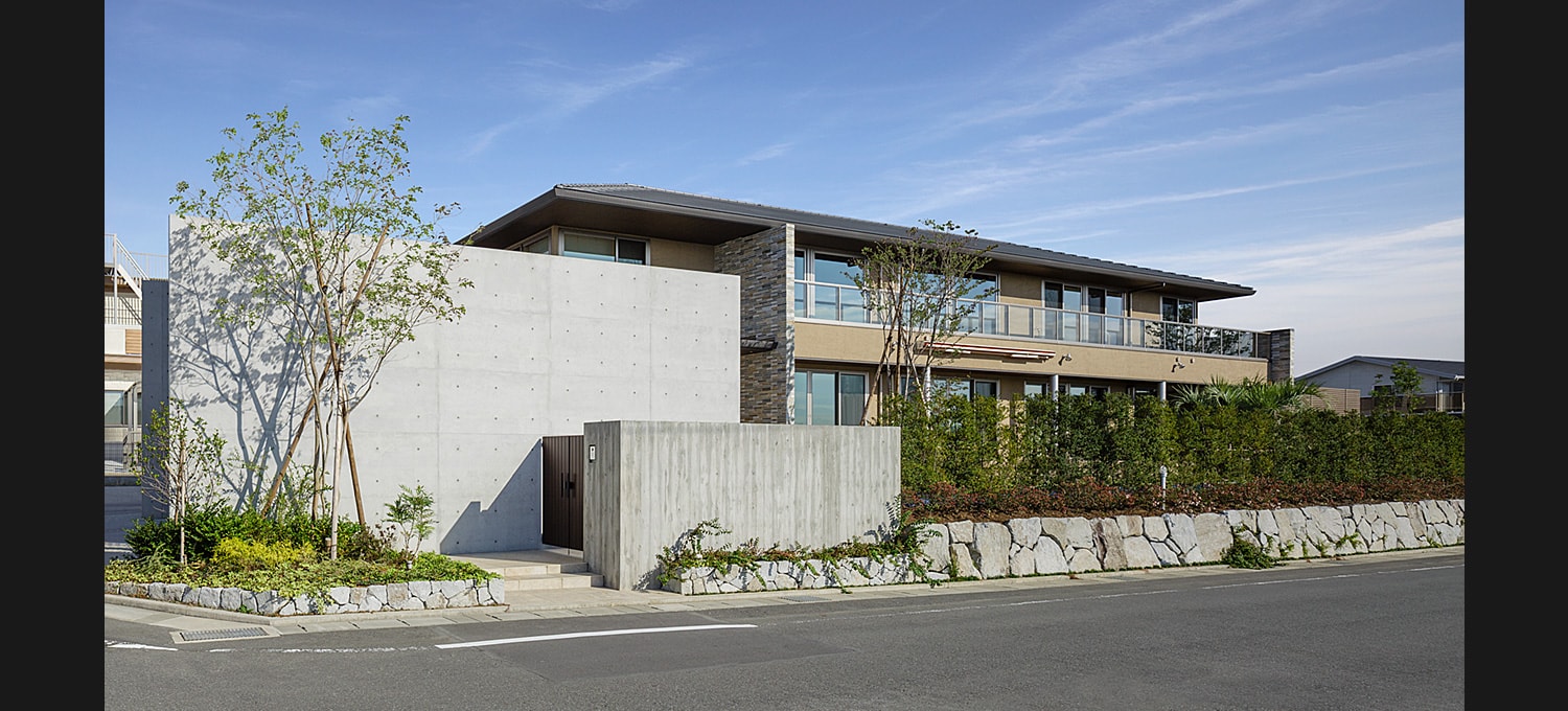 空を感じる家　02