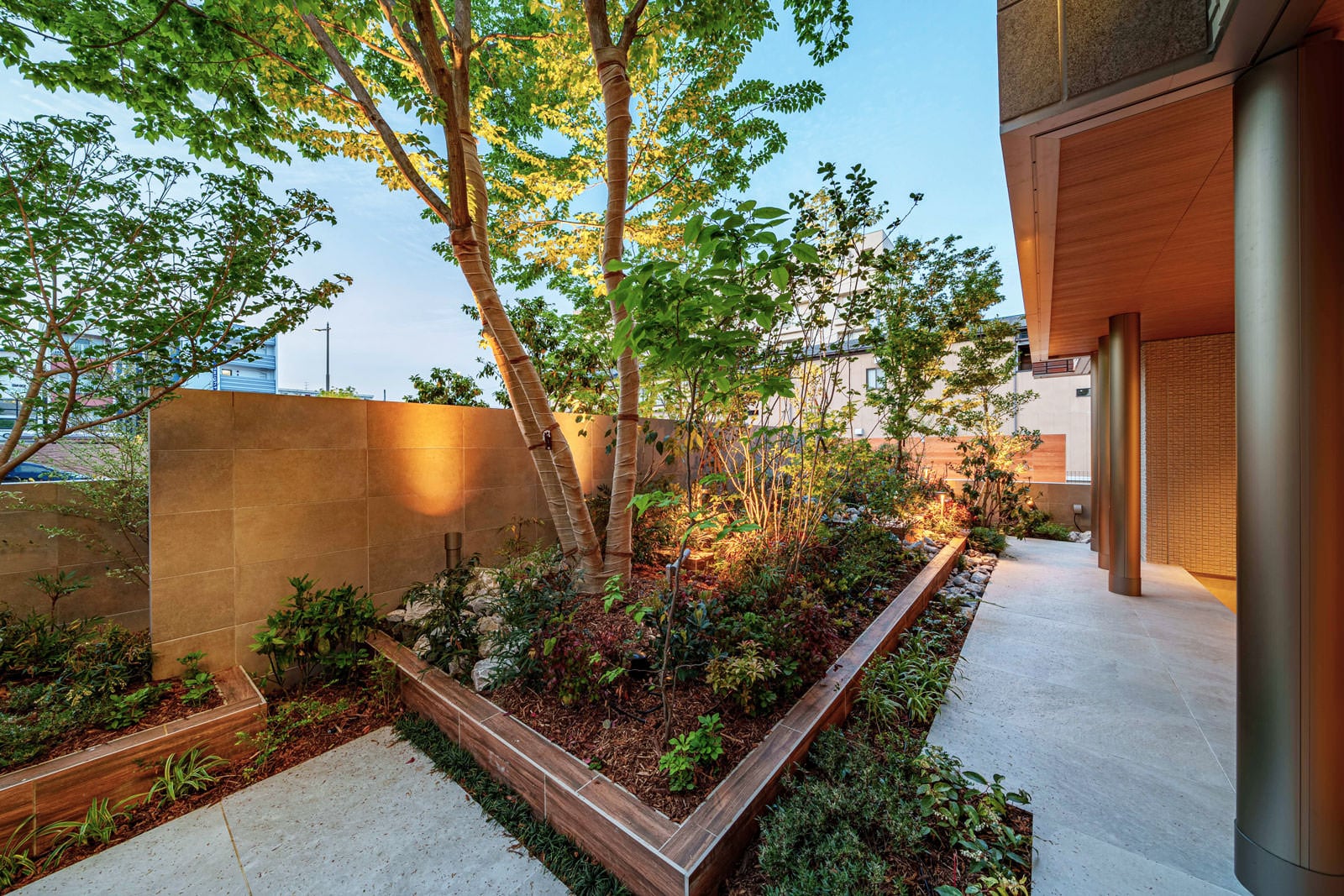 THE GARDEN 八幡 庭 植栽 写真