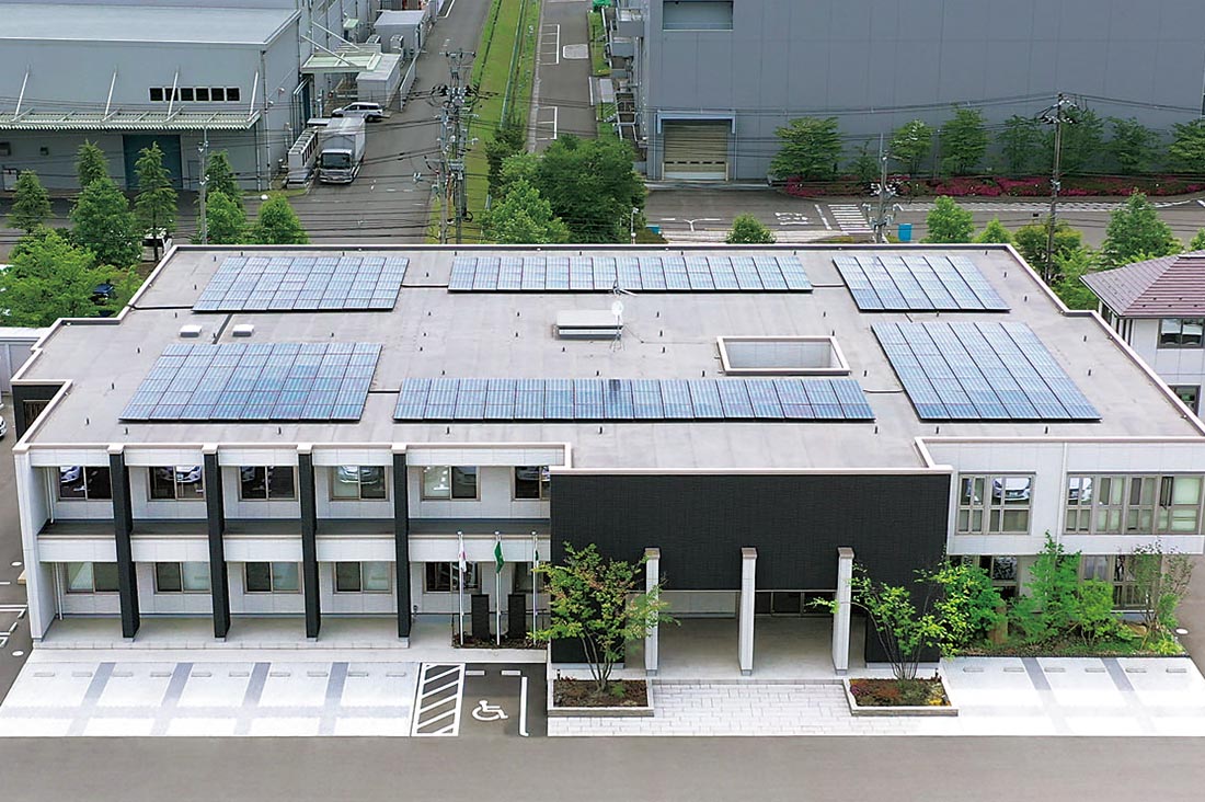 環境配慮型建物の建築