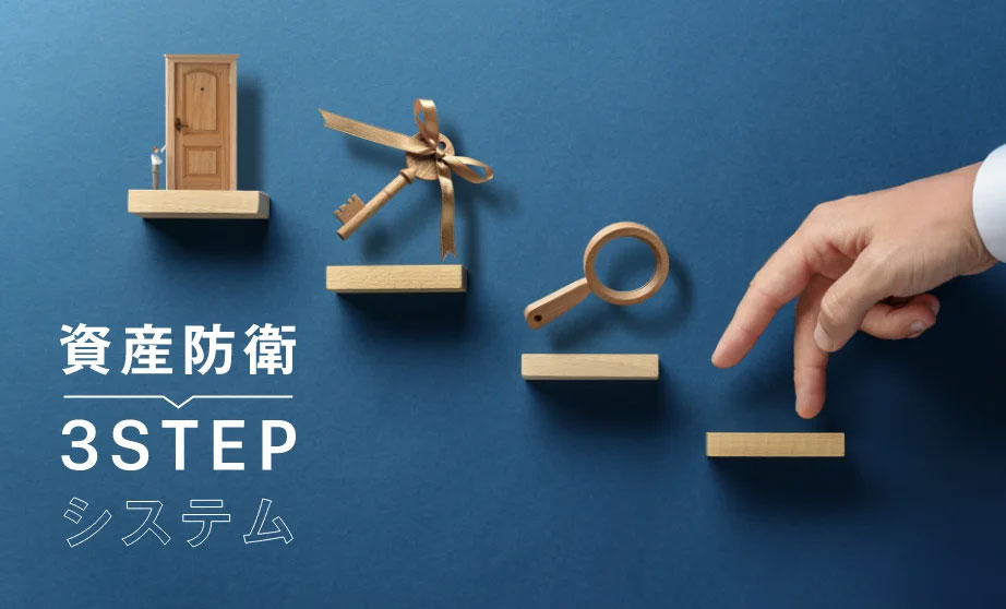 資産防衛3STEPシステム