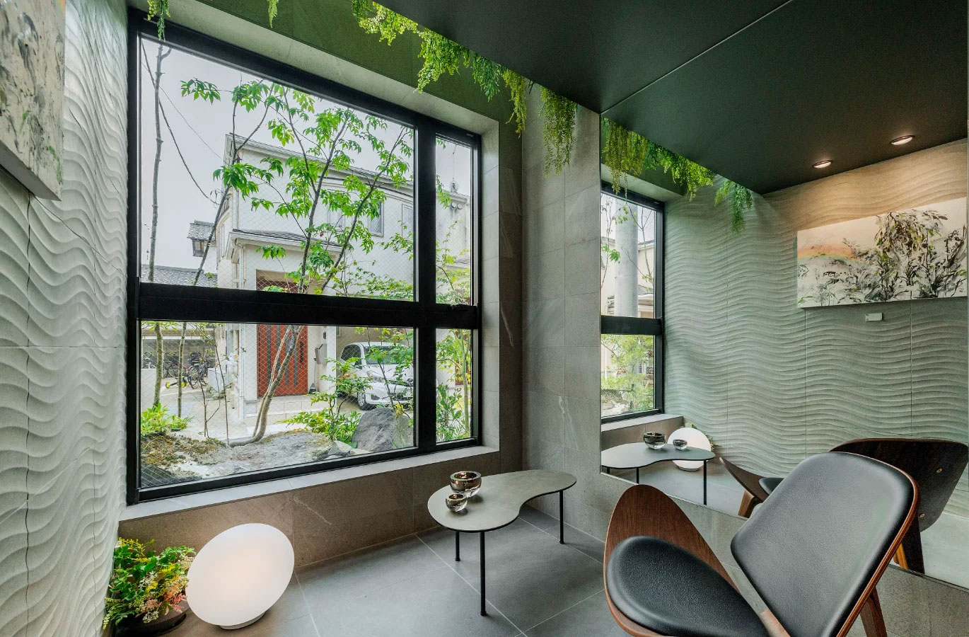 街を潤す水と緑の恵みを共用部にも