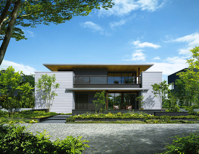 積水ハウスの住宅　外観