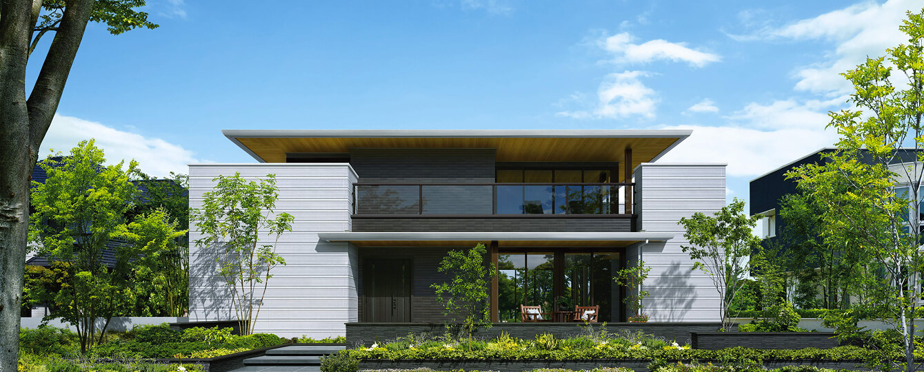 積水ハウスの住宅　外観