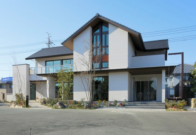 シャーウッド掛川展示場の外観