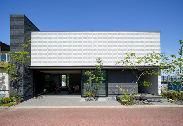 レグヌムコート岡崎展示場の外観