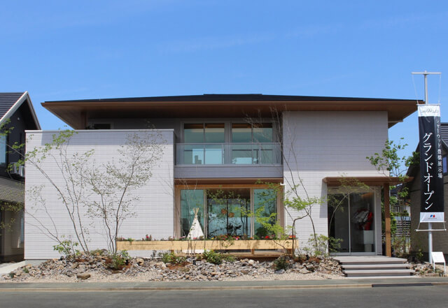 シャーウッド豊橋展示場の外観