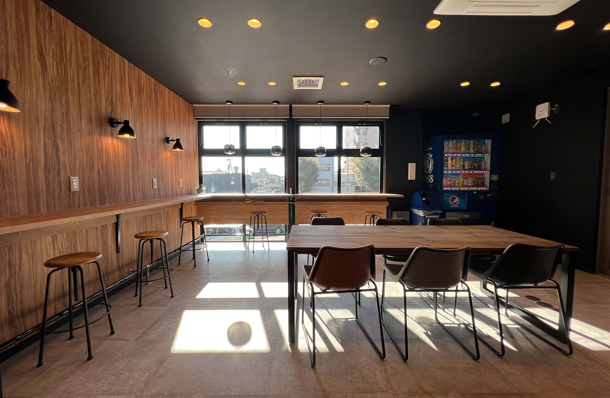 事務所カフェコーナー